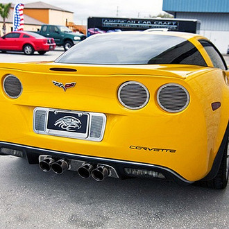 ACC® - Billet Style Polished Exhaust Filler Panel