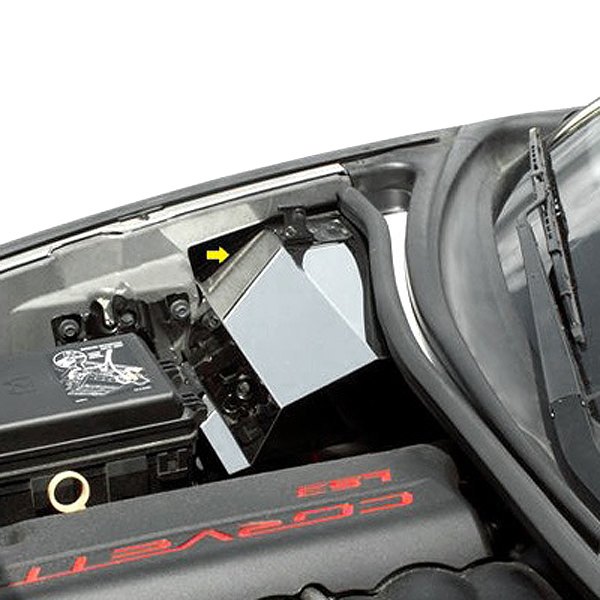 American Car Craft® - Plain Style Polished Battery Cover