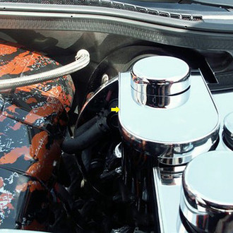 ACC® - Polished Master Cylinder Cover with Cap Covers
