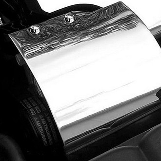 ACC® - Plain Style Polished Alternator Cover w/o Logo