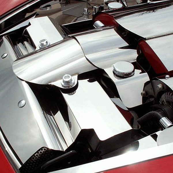 American Car Craft® - Plain Style Polished Radiator Cover