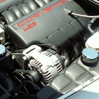 ACC® - Plain Style Polished Fluid Cap Cover Set
