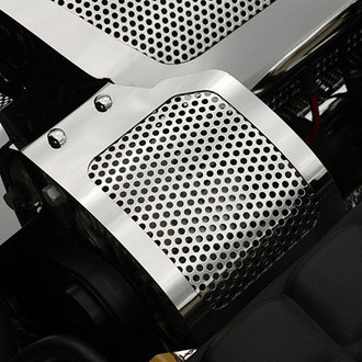 ACC® - Perforated Polished Alternator Cover w/o Logo