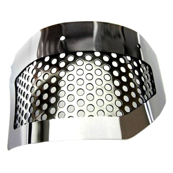 American Car Craft® - Perforated Polished Power Steering Reservoir Cover