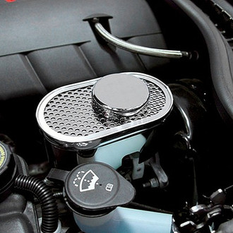 ACC® - Perforated Polished Master Cylinder Cover with Cap Covers