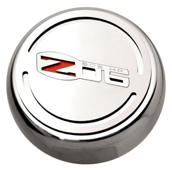 American Car Craft® - Chrome Cap Cover Set with Z06 505H Logo