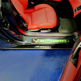 ACC® - Illuminated Polished/Carbon Fiber Door Sills