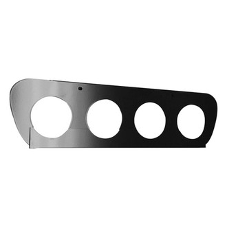 ACC® - Plain Non-Illuminated Black Powder Coat Exhaust Filler Panel