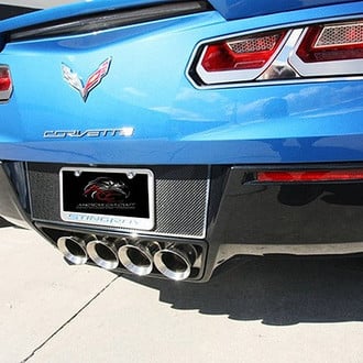 ACC® - Carbon Fiber Tag Back with Stainless Steel Trim