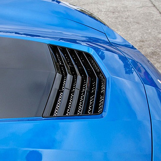 ACC® - Laser Mesh Polished Hood Vent Grille