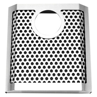 ACC® - Perforated Polished Master Cylinder Cover w/o Ribbed Slots