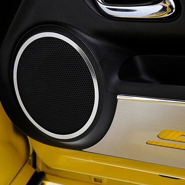 American Car Craft® - Polished Door Speaker Trim Rings