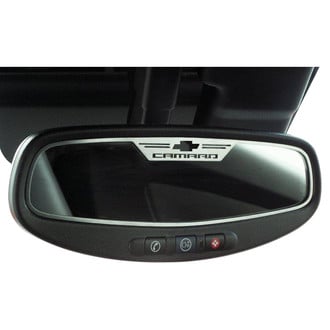 American Car Craft® - Camaro Script Rear View Mirror Trim