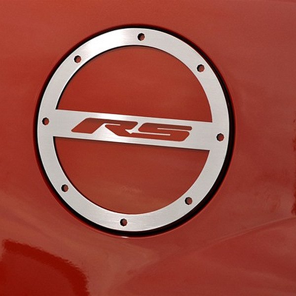 American Car Craft® - GM Licensed Polished Gas Cap Cover with RS Logo