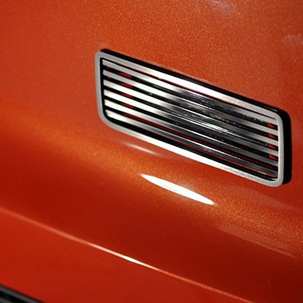 American Car Craft® - Billet Style Brushed Reverse Light Covers