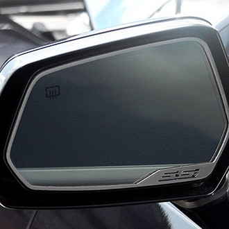 ACC® - Brushed Side View Mirror Trim with SS logo