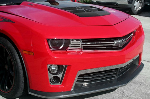 American Car Craft® 102063 - Polished Front Bumper Turn Signal Covers