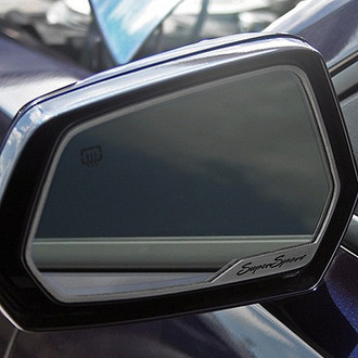 ACC® - Brushed Side View Mirror Trim with Super Sport Logo