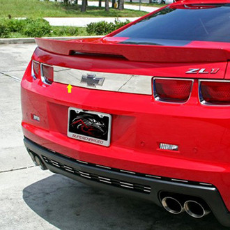ACC® - Polished Trunk Lid Plate with Chevy Logo Cut Out