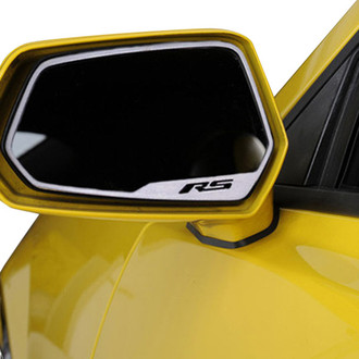 ACC® - Brushed Side View Mirror Trim with RS Logo