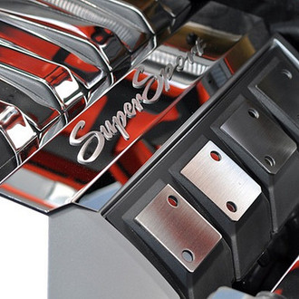ACC® - Polished Fuel Rail Covers with Super Sport Etching