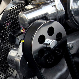 ACC® - Polished OEM Pulley Cover Kit