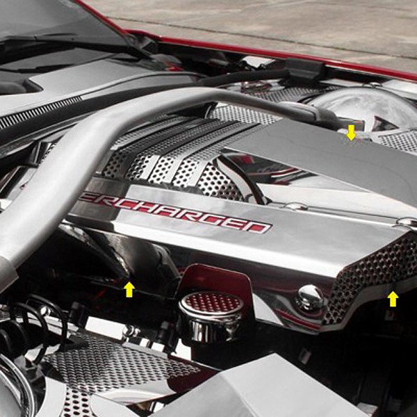 American Car Craft® 103058 Polished Engine Shroud