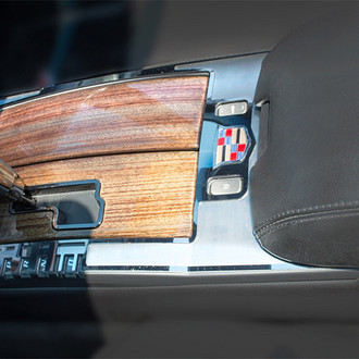 ACC® - Brushed Lower Center Console Trim Plate