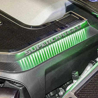 ACC® - Green Illuminated Brushed Engine Shroud Kit