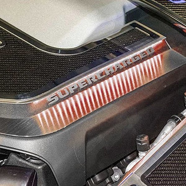American Car Craft® - Illuminated Brushed Engine Shroud Kit