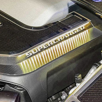 ACC® - Yellow Illuminated Polished Engine Shroud Kit