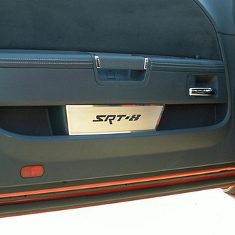 ACC® - Brushed Door Badge Plates with SRT8 Cut Out