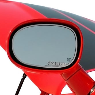 ACC® - Brushed Side View Mirror Trim with 425HP Logo