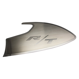 ACC® - Brushed Door Badge Plates with Polished RT Logo