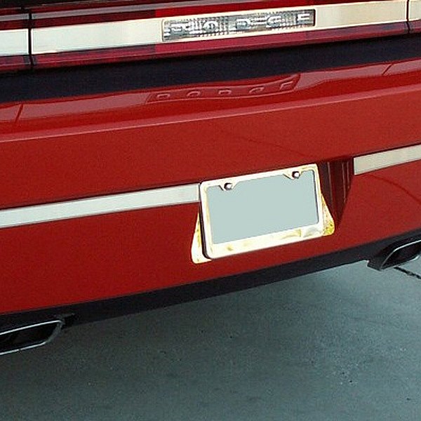 American Car Craft® - Polished Rear Bumper Insert Trim Plate