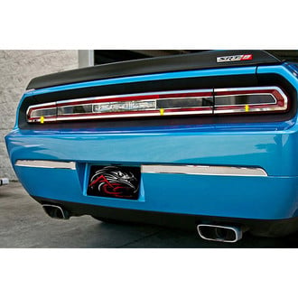 ACC® - Smoked Tail Light Insert Trim Plate