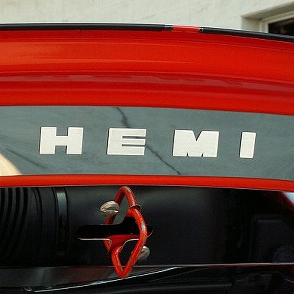 American Car Craft® - HEMI Style Polished Front Hood Plate