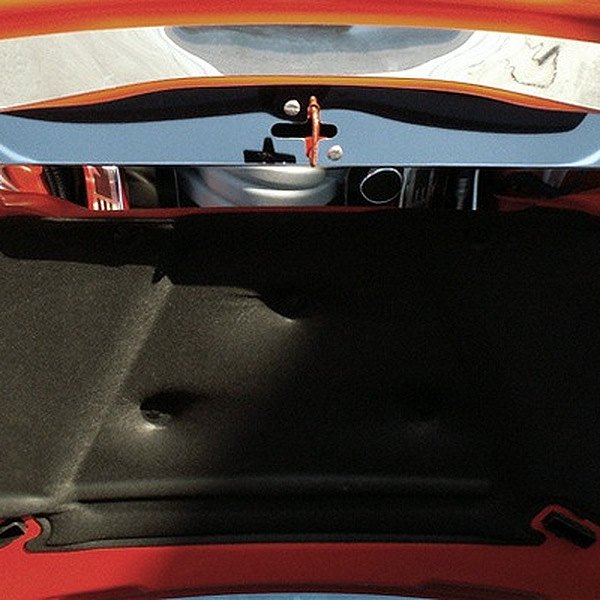American Car Craft® - Plain Style Polished Front Hood Plate