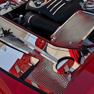 ACC® - Perforated Polished Front Header Plate