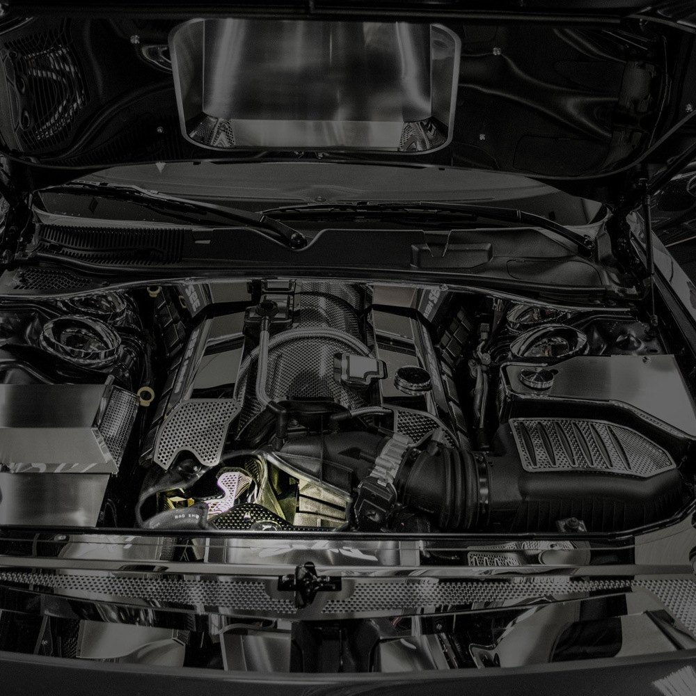 American Car Craft® 153065 Polished Engine Harness Cover with