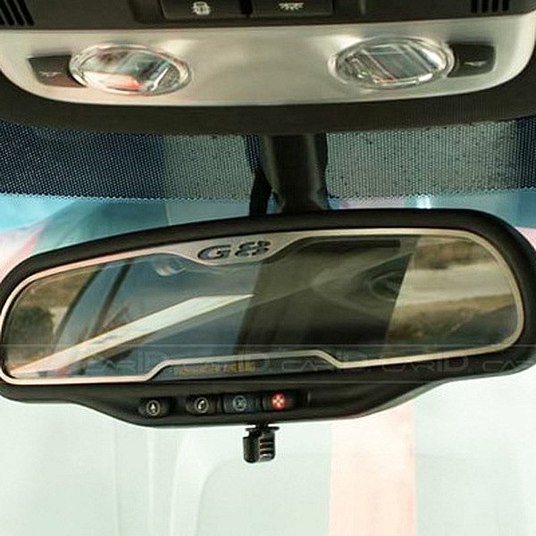 American Car Craft® - Brushed Rear View Mirror Trim