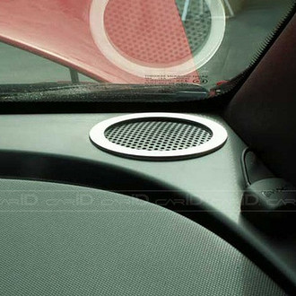 ACC® - Brushed Dash Tweeter Speaker Trim Bezels