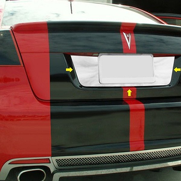 American Car Craft® - Polished Tag Back Plate