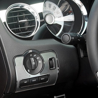 ACC® - Brushed Dashboard Headlight Switch Trim Plate