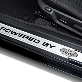 ACC® - Polished Door Sills with Powered By Ford Logo
