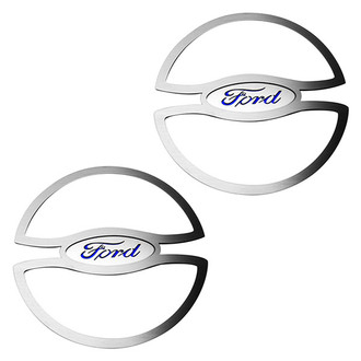 ACC® - Brushed Door Speaker Trim Kit with Ford Logo