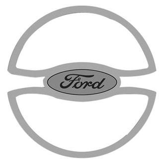 ACC® - Polished Gas Cap Cover with Ford Logo