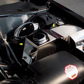 ACC® - Polished Water Tank/Power Steering Cover