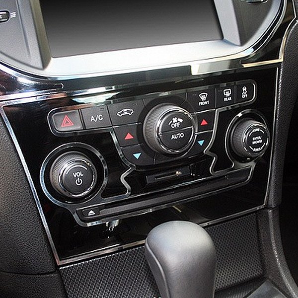 American Car Craft® - Polished A/C and Radio Control Trim Ring