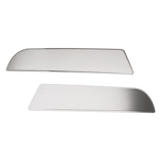 ACC® - Brushed Front Door Badge Plates w/o Logo